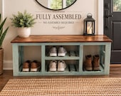 Handmade Entryway Bench, 40 Inch