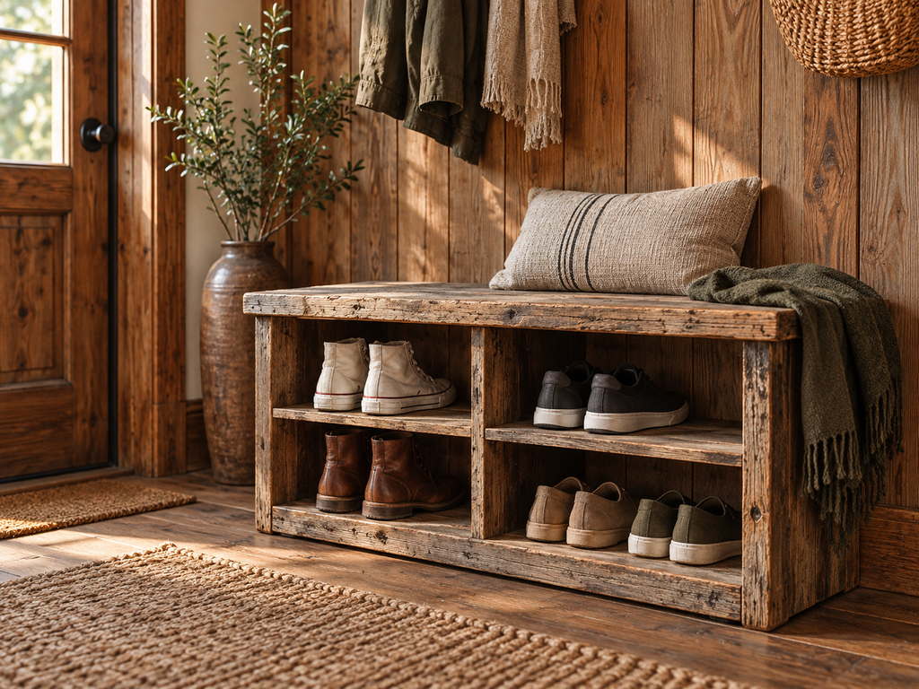 Low open shoe racks